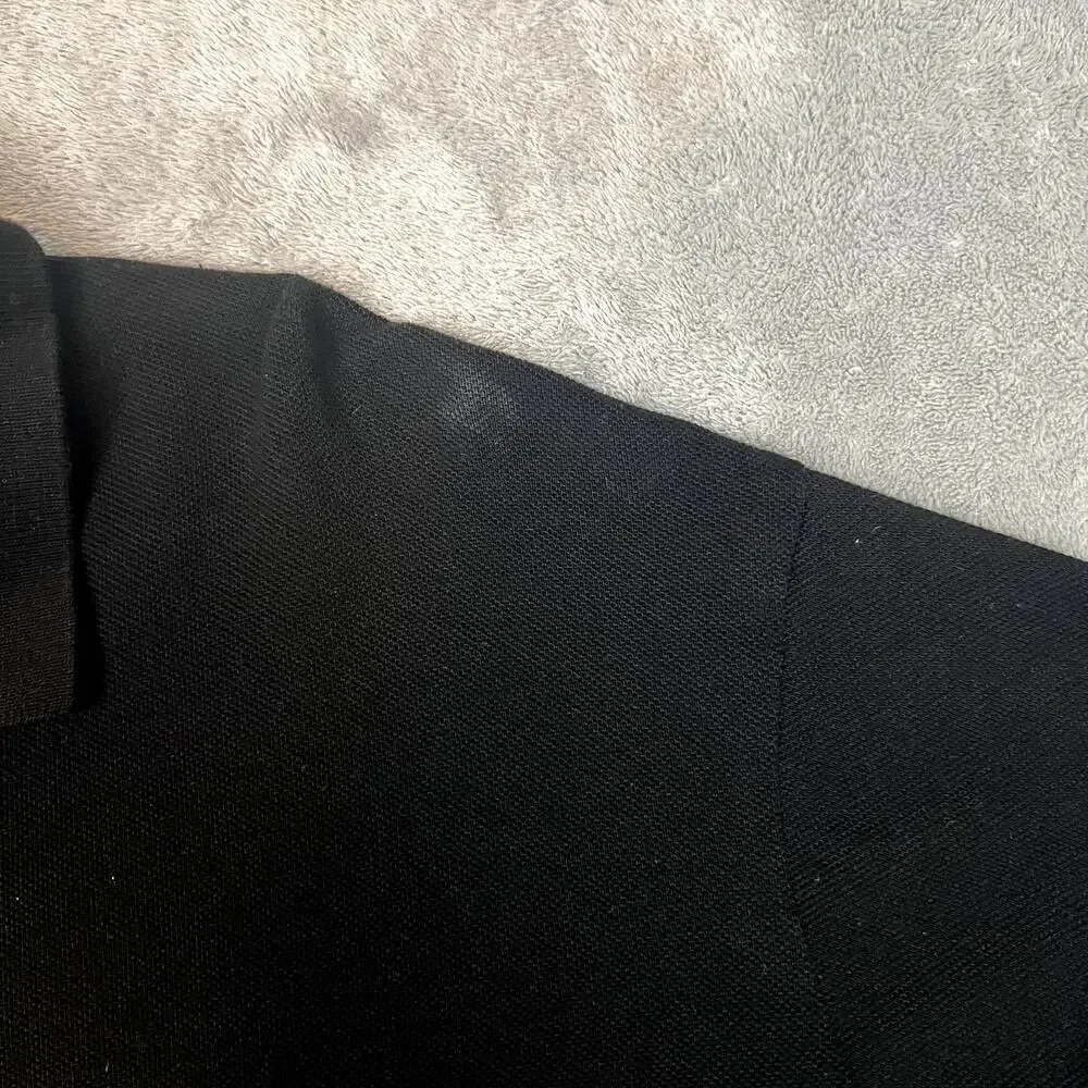 Ralph Lauren Long Sleeve Polo Mens XXL Black Custom Fit Big‎ and Tall